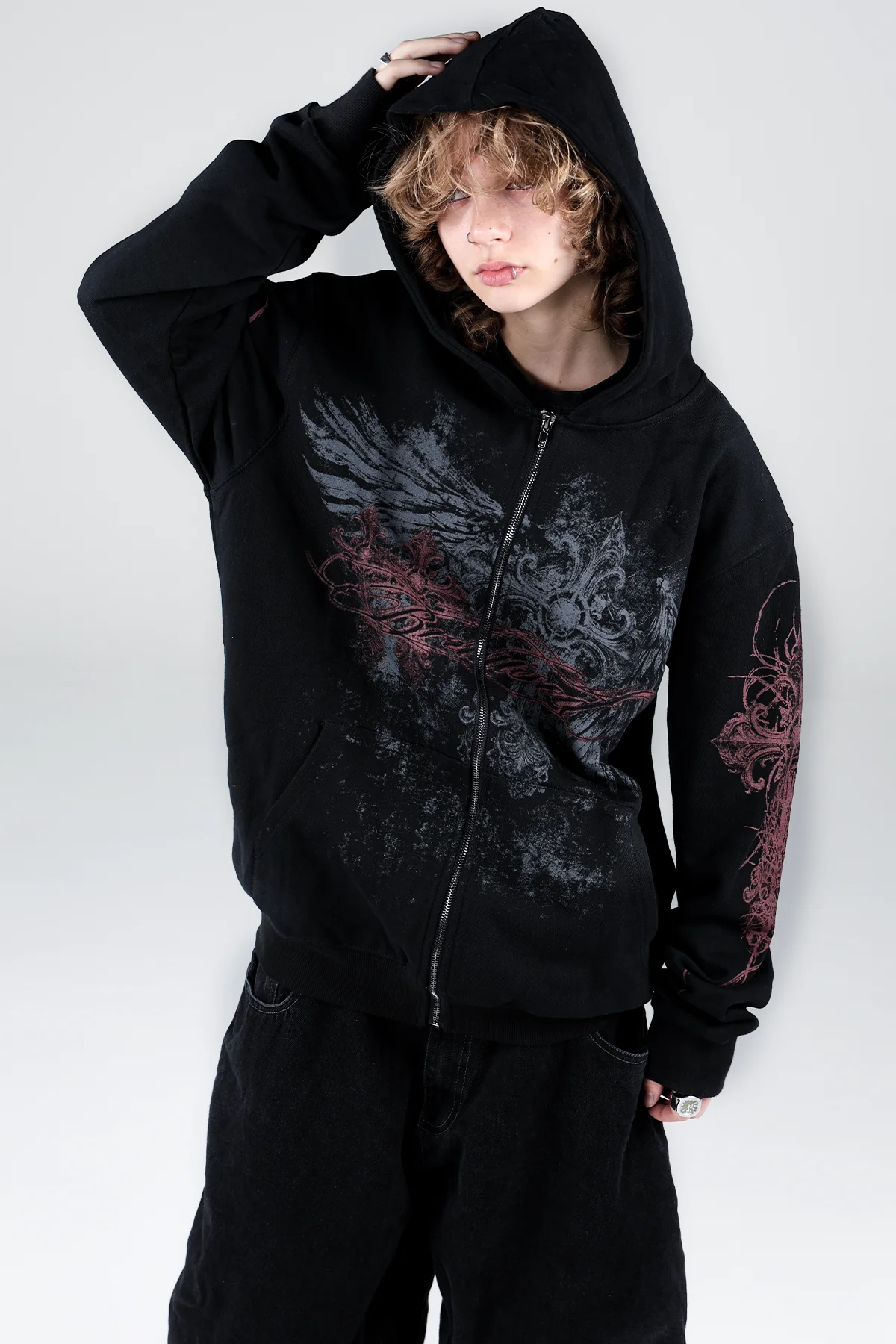 Vague Zip Hoodie [Pre-Order] - Image 4